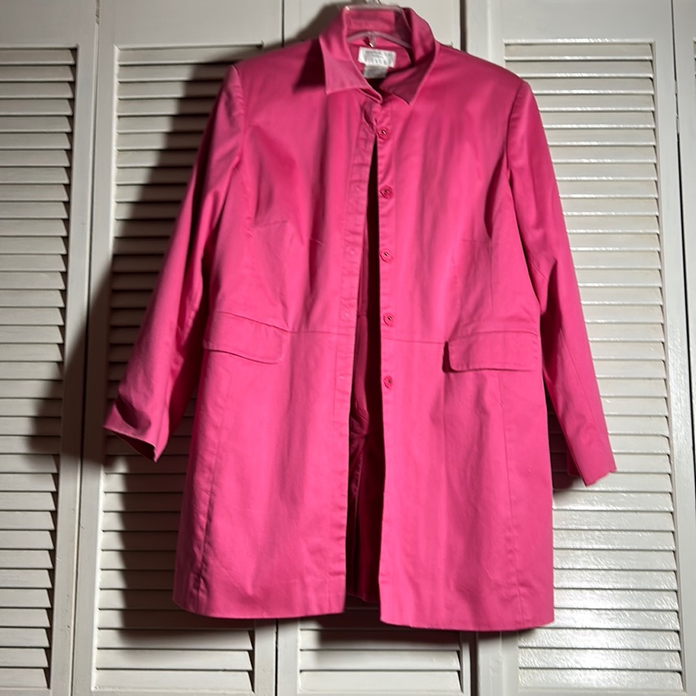 Long Pink Jacket